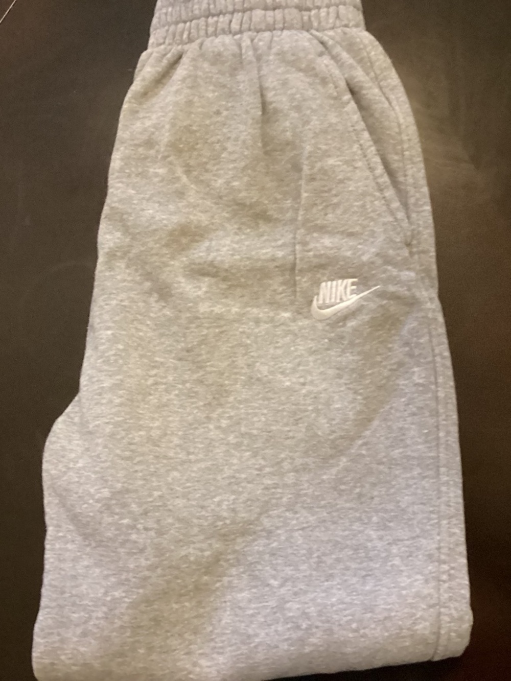 Nike sweatpants gray large